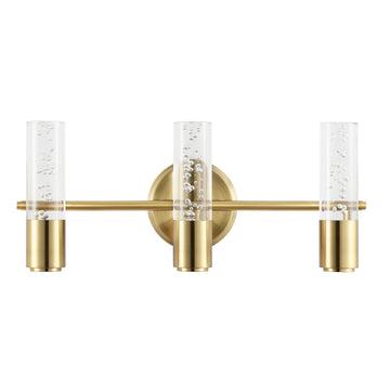 Bolha Minimalist Modern Bubble Acrylic/Iron Integrated LED Vanity Light